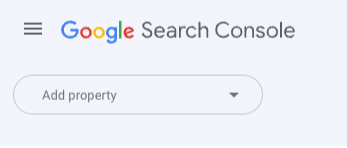 google search console property menu to add user