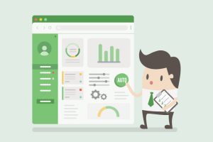 CRM Automation Tools with a Customer relationship manager dashboard being displayed