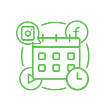 CRM Social media scheduler