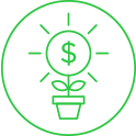 Pot plant representing a Customer Relationship Manager that can help save on routine tasks