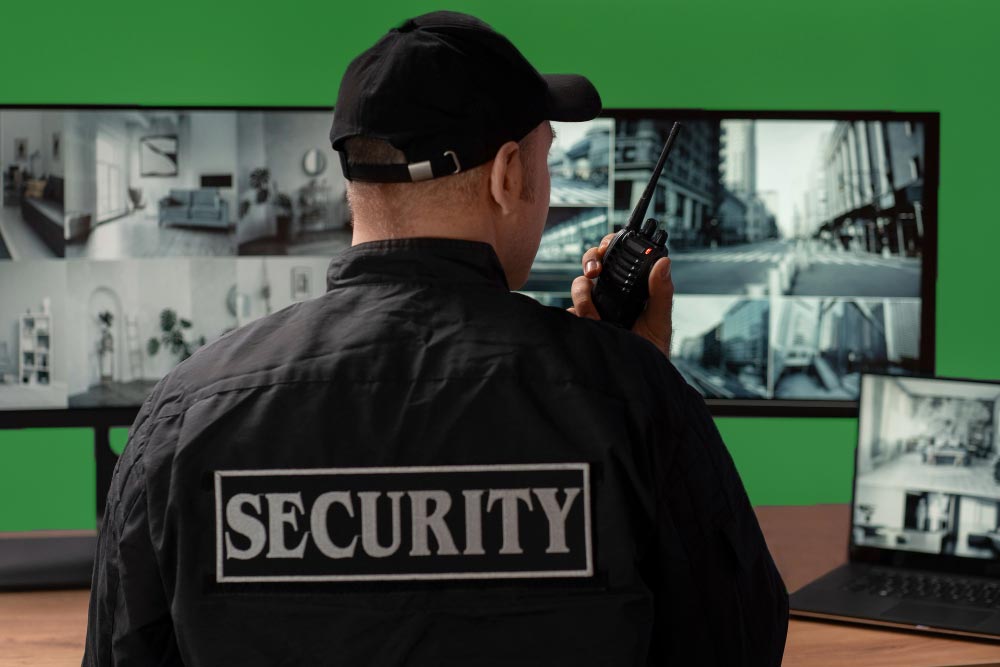 Security Guard working after getting SEO Optimisation