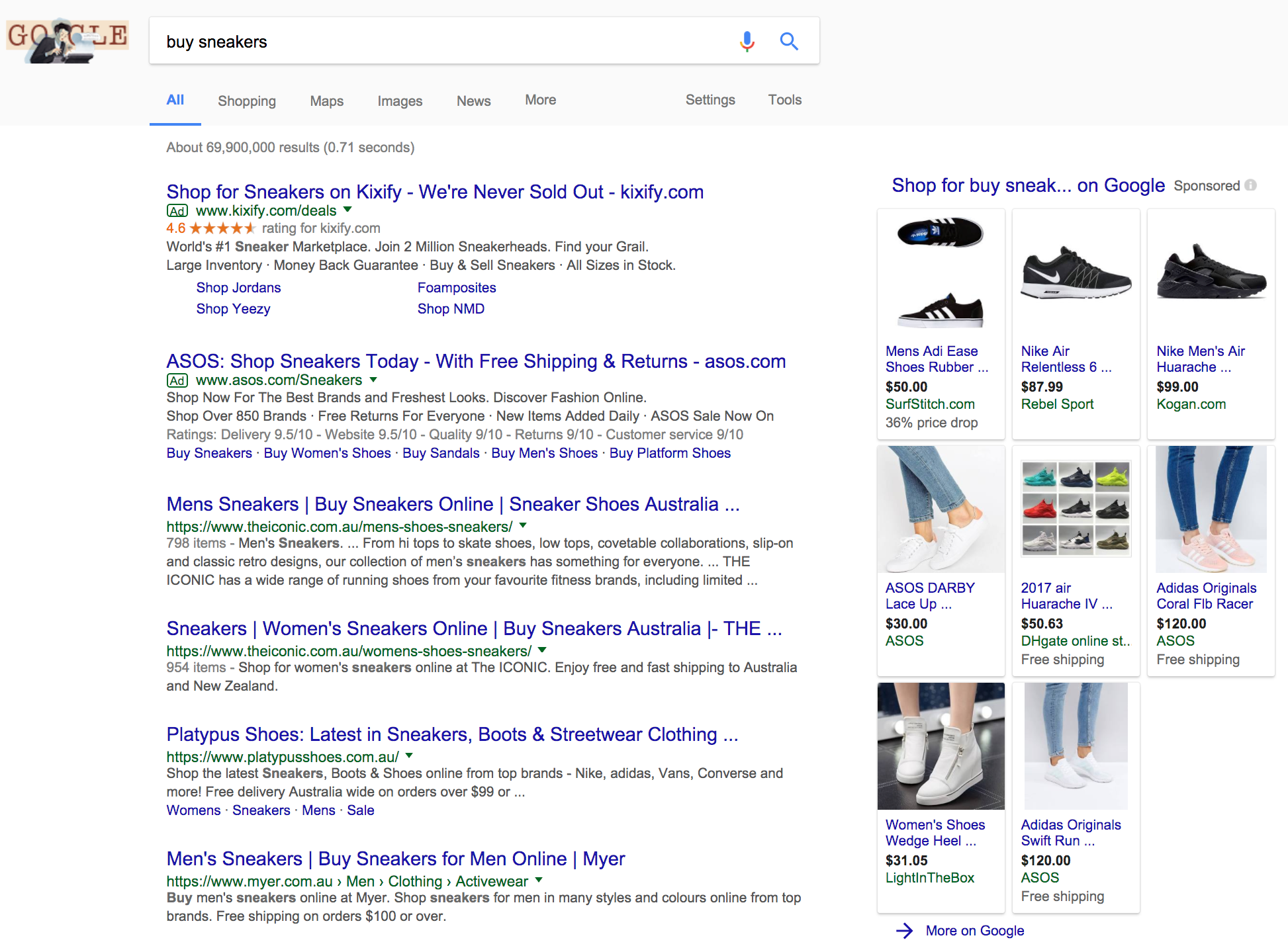 google-shopping-serp-example