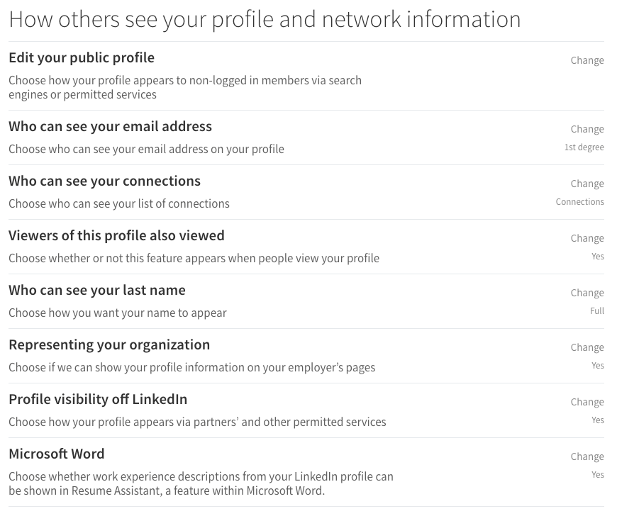 linkedin-privacy-settings